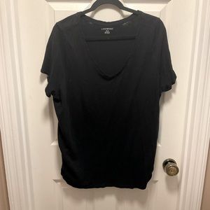 Lane Bryant Black Ruched sides 2XL